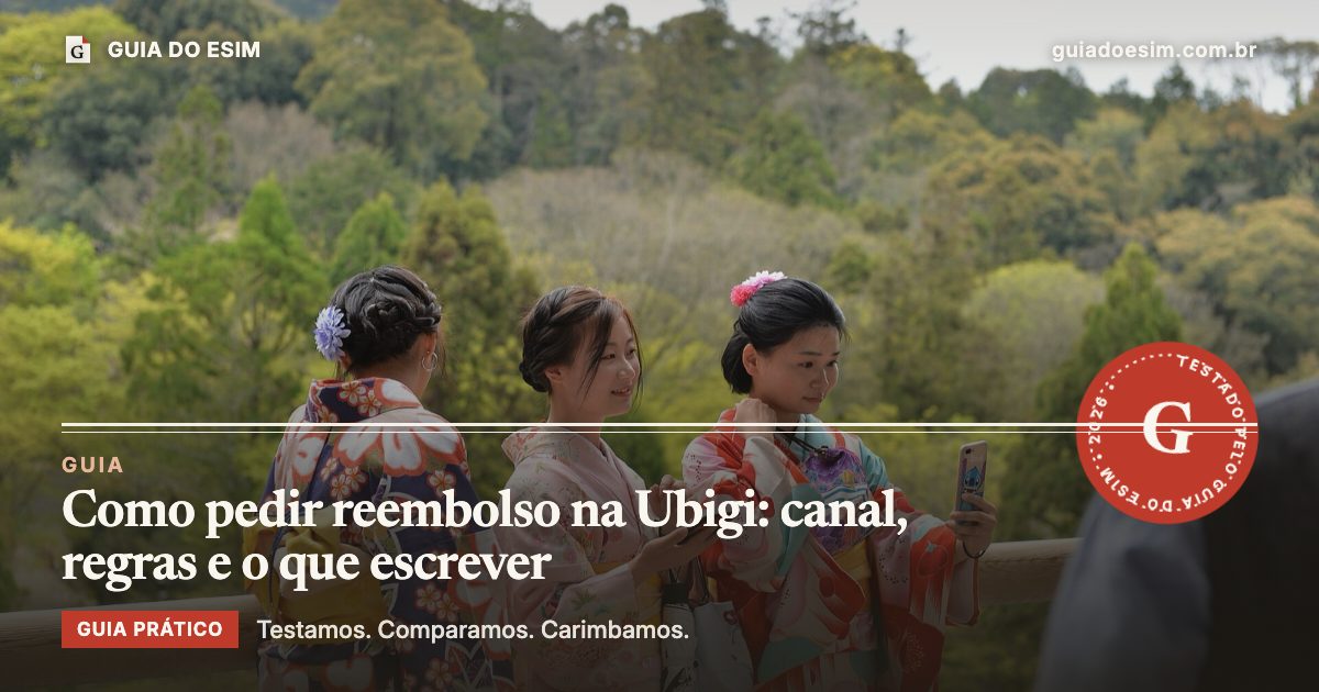 Como pedir reembolso na Ubigi: canal, regras e o que escrever: guia prático do Guia do eSIM