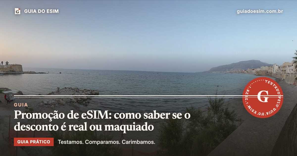 Promoção de eSIM: como saber se o desconto é real ou maquiado: guia prático do Guia do eSIM