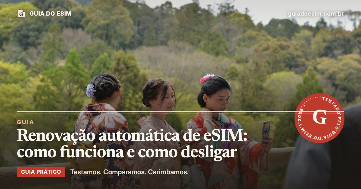 Renovação automática de eSIM: como funciona e como desligar: guia prático do Guia do eSIM